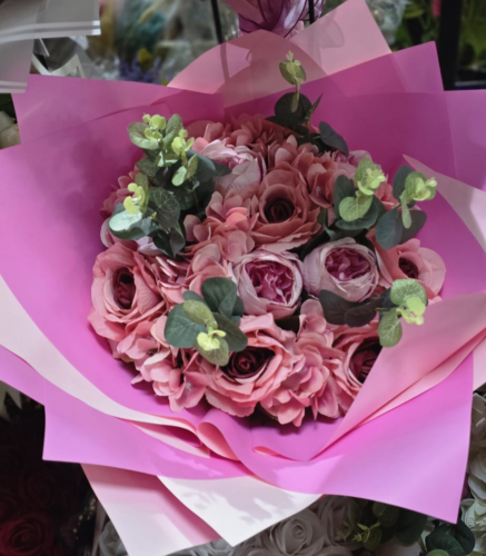 ŞAKAYIK VE GÜL DEMETİ YAPAY